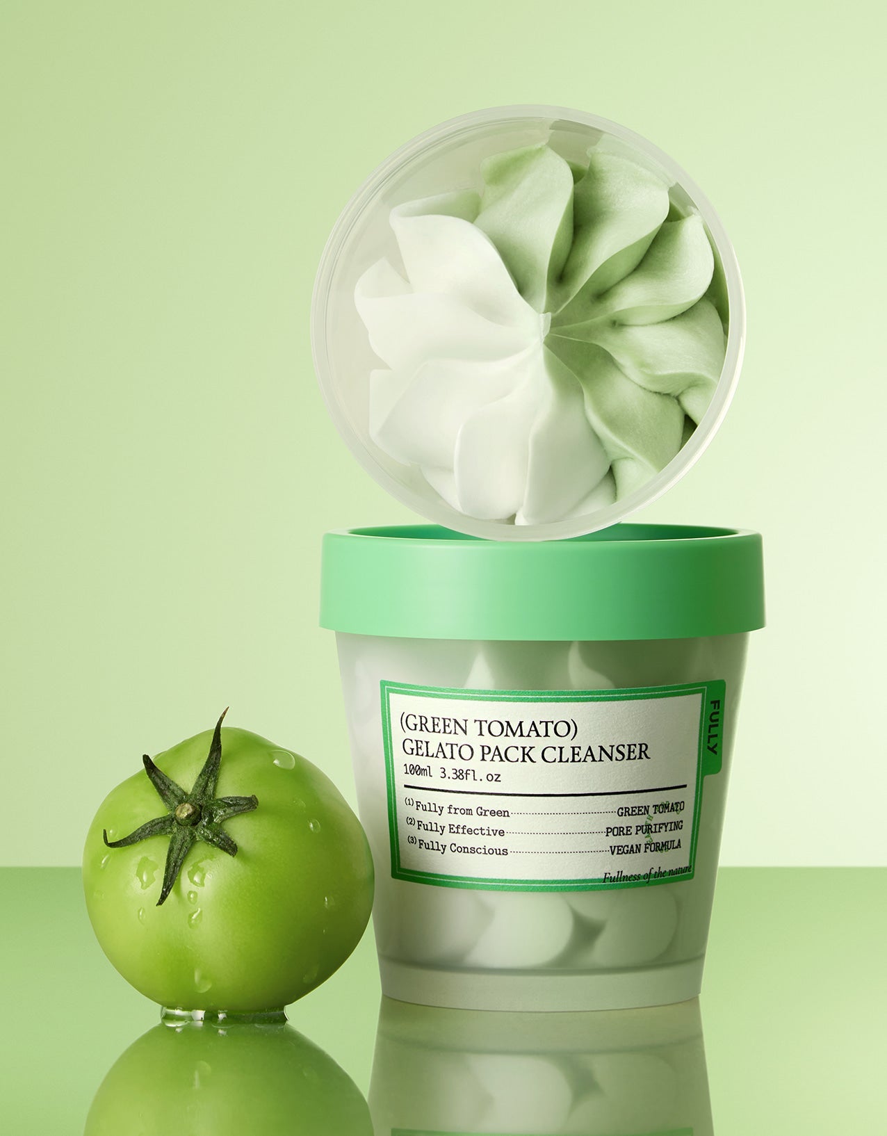 GREEN TOMATO GELATO PACK CLEANSER 100ml, Fully FULLY Cleansing Balm