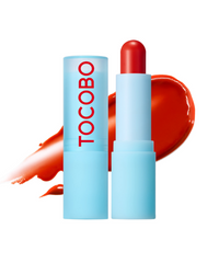 Glass Tinted Lip Balm 3.5g #013 Tangerine Red, TOCOBO-1