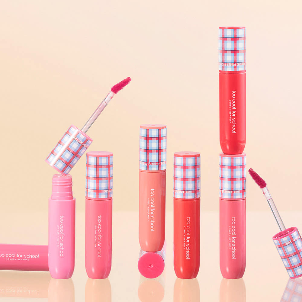 Glossy Blaster Tint 3.4g (9colors), TOO COOL FOR SCHOOL TOO COOL FOR SCHOOL Lip Tint