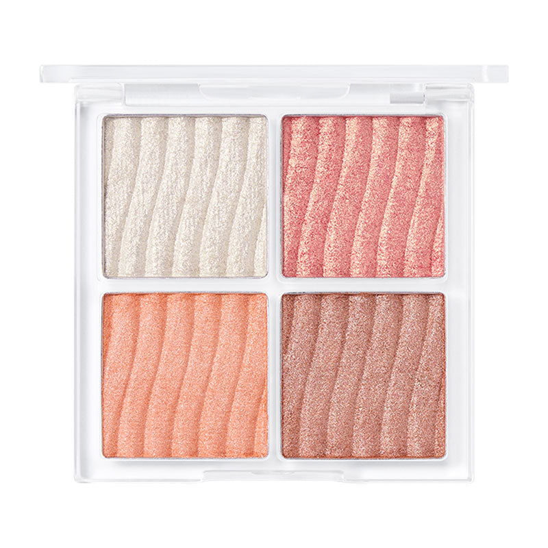 Glow Contouring Highlighter Palette 7.8g, WAKEMAKE WAKEMAKE Face Highlighter
