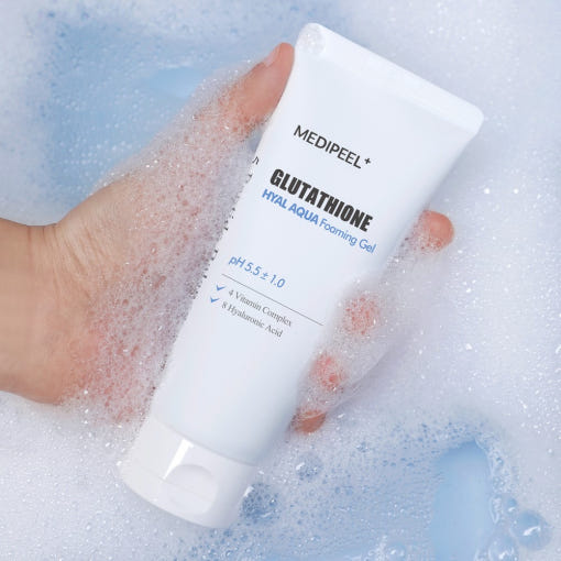Glutathione Hyal Aqua Foaming Gel Cleanser 150ml, MEDIPEEL MEDIPEEL Cleansing Foam