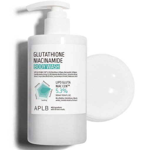 Glutathione Niacinamide Body Wash 300ml, APLB APLB Body Wash