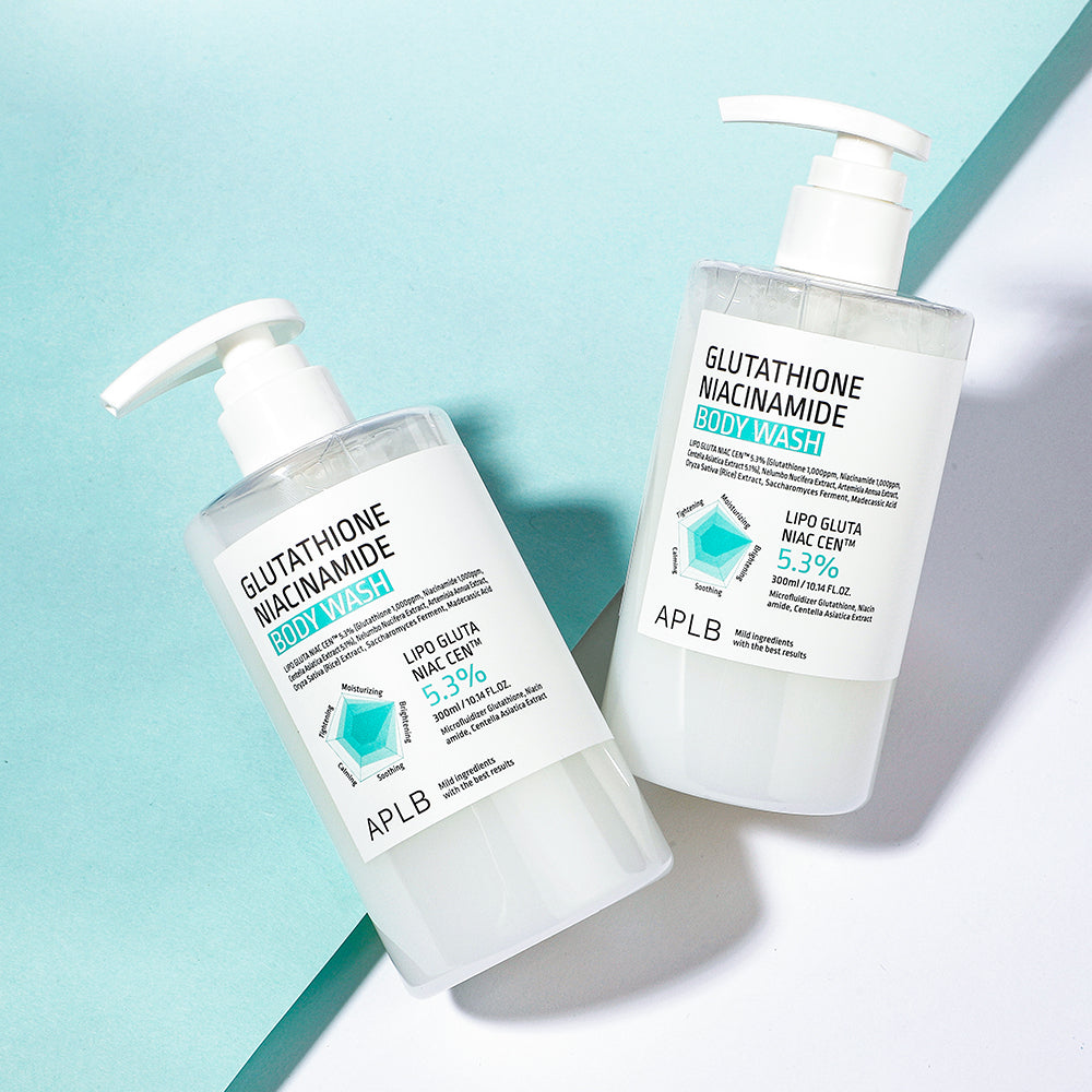 Glutathione Niacinamide Body Wash 300ml, APLB APLB Body Wash