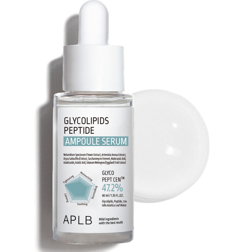Glycolipids Peptide Ampoule Serum 40ml, APLB APLB Hydrating Serums