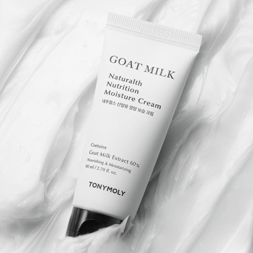 Goat Milk Naturalth Nutrition Moisture Cream 80ml, TONYMOLY TONYMOLY Face Cream