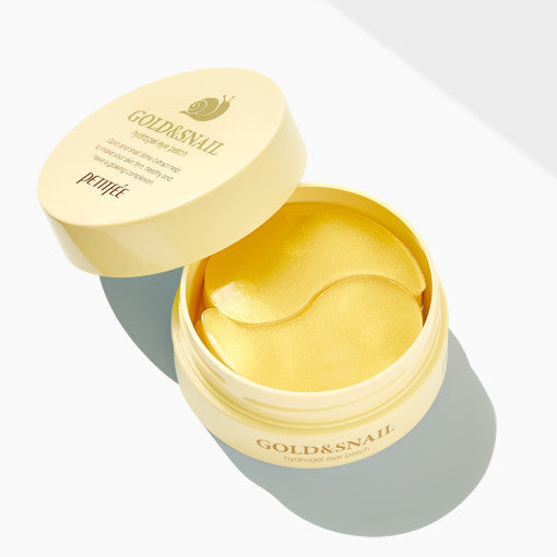 Gold Snail Hydrogel Eye Patch (1.4g X 60 Patches), PETITFEE PETITFEE Eye Patches