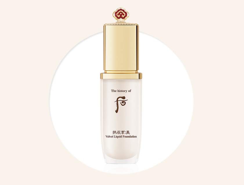 Gongjinhyang Mi Velvet Liquid Foundation 40ml (3 Colors), THE WHOO THE WHOO Foundation