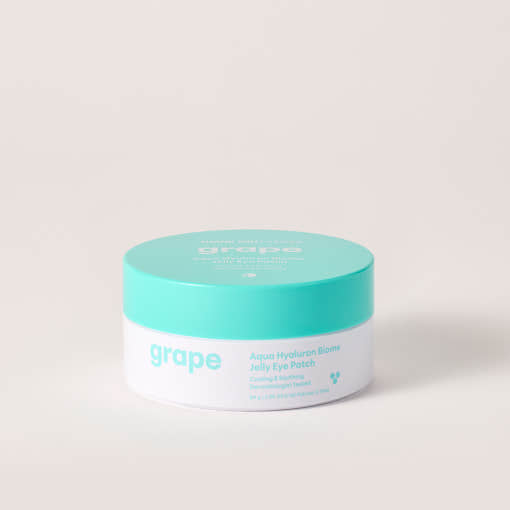 Grape Aqua Hyaluron Biome Jelly Eye Patch 84g/60ea, THANK YOU FARMER THANK YOU FARMER Eye Patch