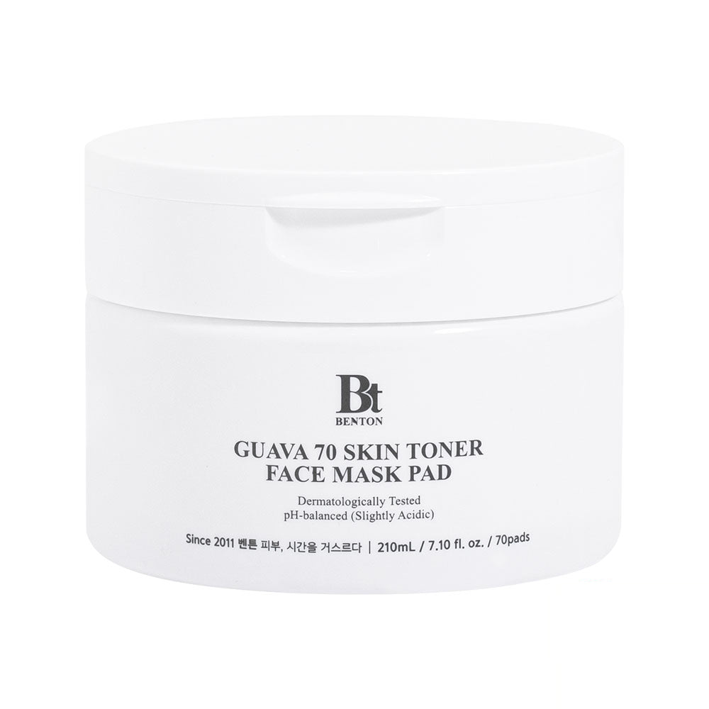 Guava 70 Skin Toner Face Mask Pad 70 Sheets, Benton Benton Toner Pad