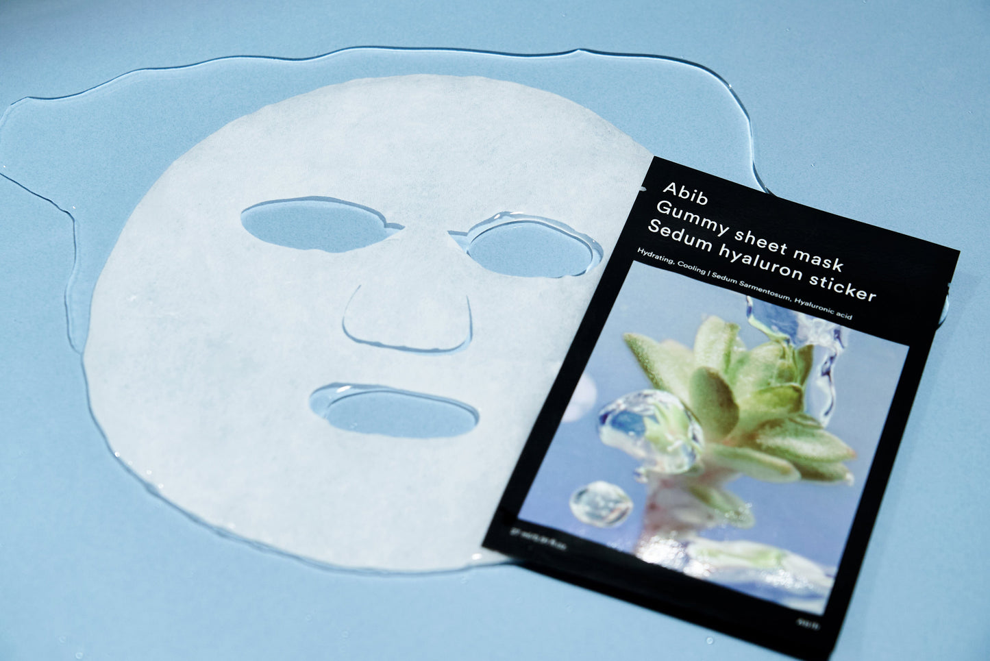 Gummy Sheet Mask Sedum Hyaluron Sticker 27ml X 10ea, Abib Abib Sheet Mask