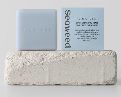 HAIR SHAMPOO-BAR FOR DEEP CLEANSING 100g, S.NATURE S.NATURE Shampoo Bar