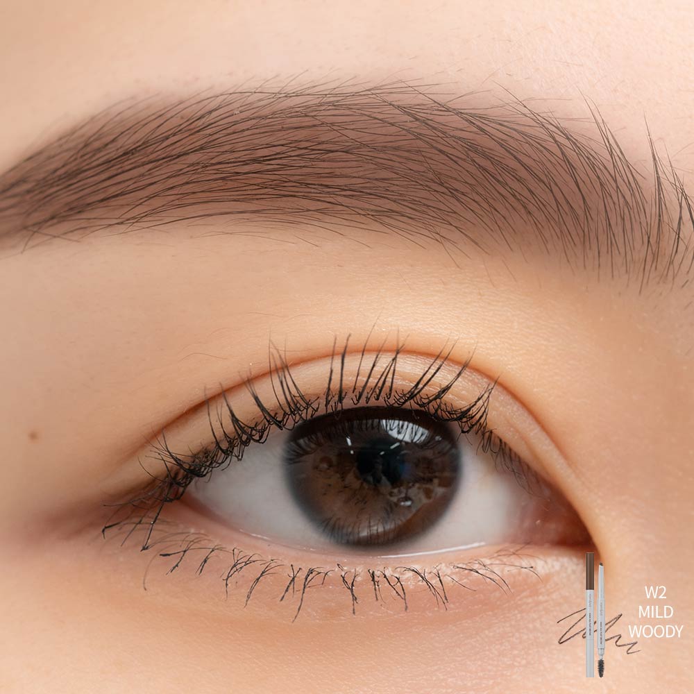 HAN ALL FLAT BROW - 6 colors, rom&nd rom&nd Eyebrow Pencil