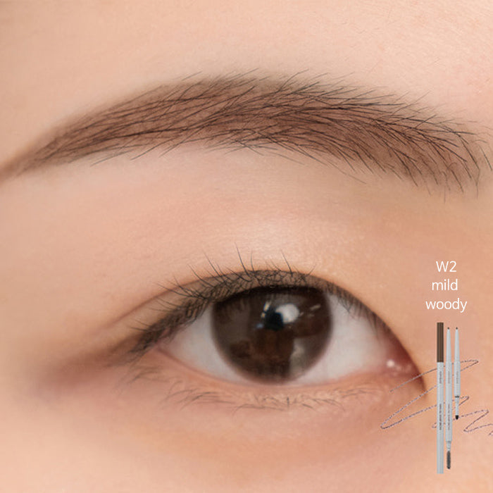 HAN ALL SHARP BROW - 6 colors, rom&nd rom&nd Eyebrow Pencil