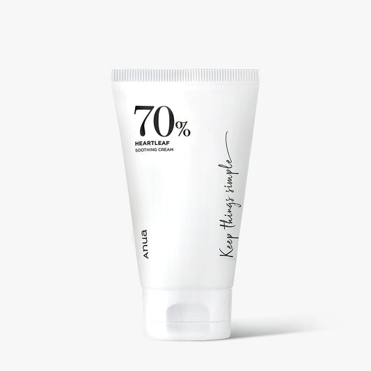 HEARTLEAF 70% SOOTHING CREAM 100ml, Anua Anua Face Cream