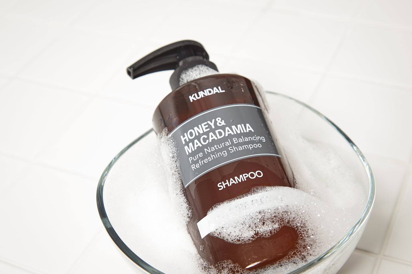 HONEY&MACADAMIA Pure Natural Balancing Refreshing Shampoo 500ml #ACACIA MORINGA, KUNDAL-1