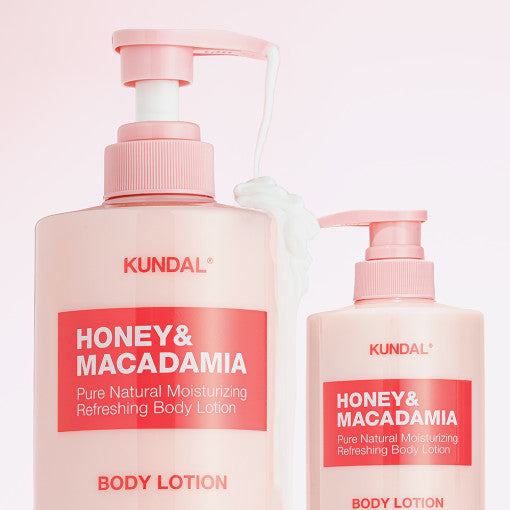 HONEY & MACADAΜΙΑ PURE BODY LOTION 500ml (9-type), KUNDAL KUNDAL Body Lotion