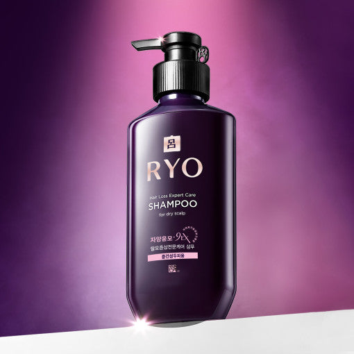 Hair Loss Care Shampoo For Normal & Dry Scalp 400ml, Ryo Ryo Shampoo