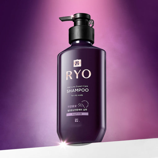 Hair Loss Care Shampoo For Oily Scalp 400ml, Ryo Ryo Shampoo