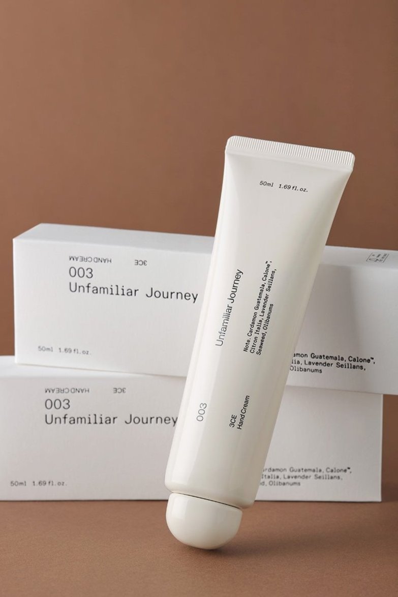 Hand Cream 50ml #UNFAMILIAR JOURNEY, 3CE