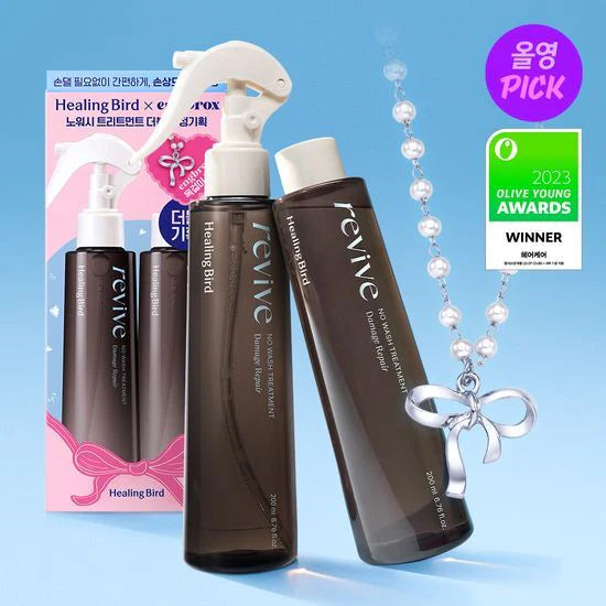 Healing Bird revive NO WASH TREATMENT Damage Repair 200ml (1+1) Healing Bird Hair Treatment