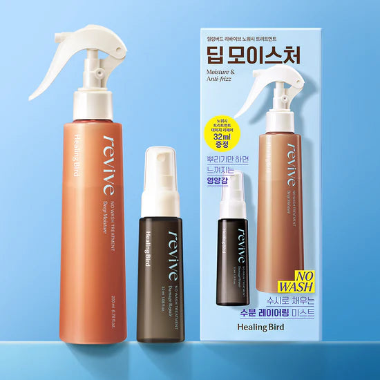 Healing Bird revive NO WASH TREATMENT Deep Moisture (+Damage Repair 32ml) Healing Bird Hair Treatment