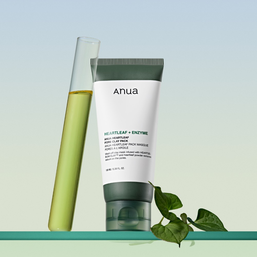 Heartleaf Pore Clay Pack 100ml, Anua Anua Clay Masks