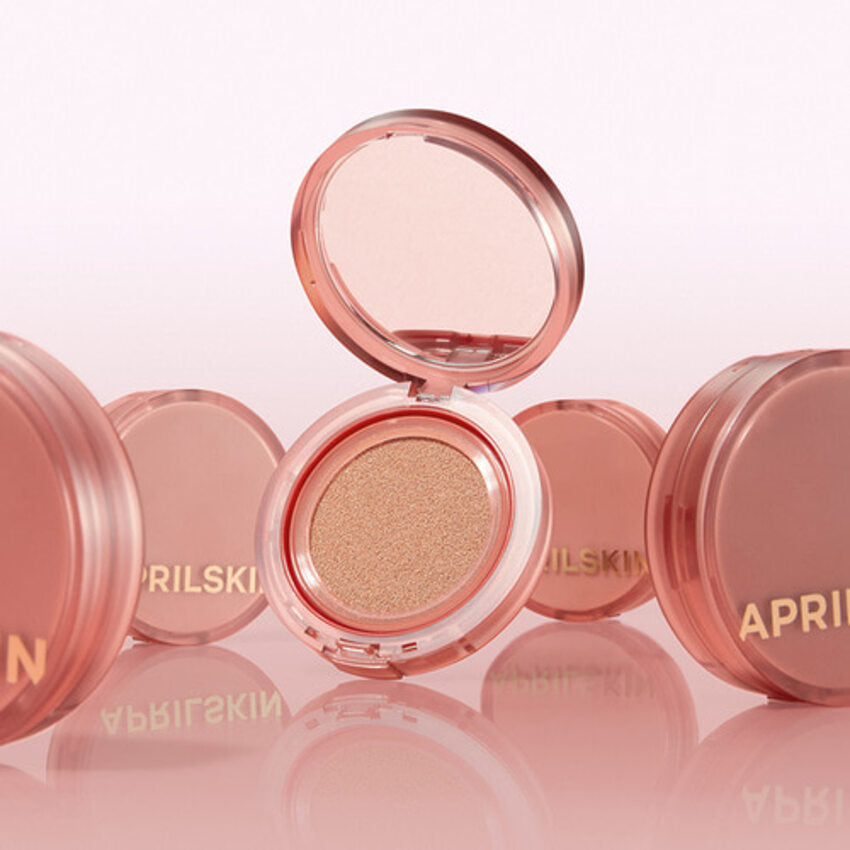 Hero Cushion SPF50+ PA++++ Set 12g+12g(Refill), APRILSKIN APRILSKIN Cushion Foundation