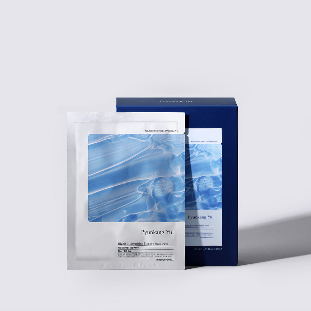 Highly Moisturizing Essence Mask Pack 25ml*10 Sheets, Pyunkang Yul Pyunkang Yul Treatment Mask