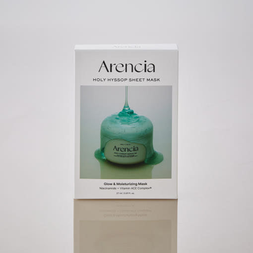 Holy Hyssop Mask Pack 27ml X 5ea, Arencia Arencia Facial Mask