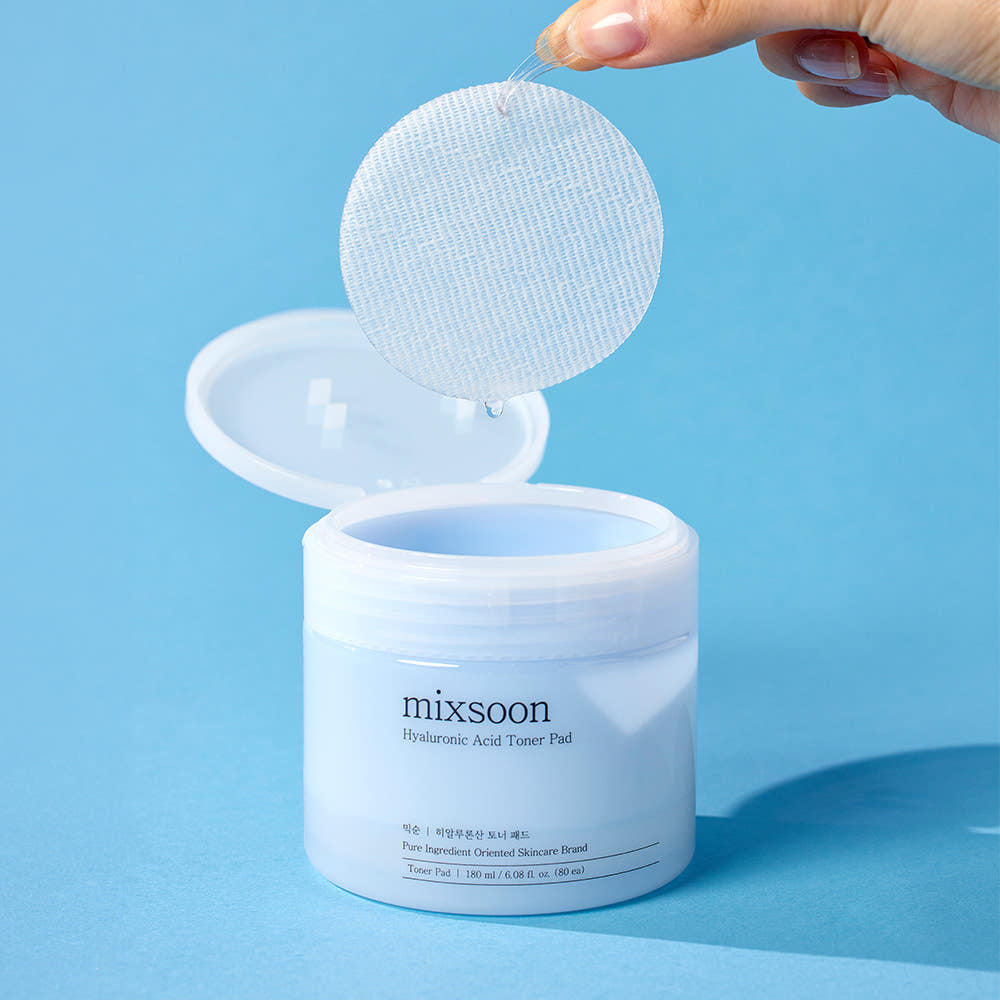 Hyaluronic Acid Toner Pad 80ea/180ml, mixsoon mixsoon Toner Pad
