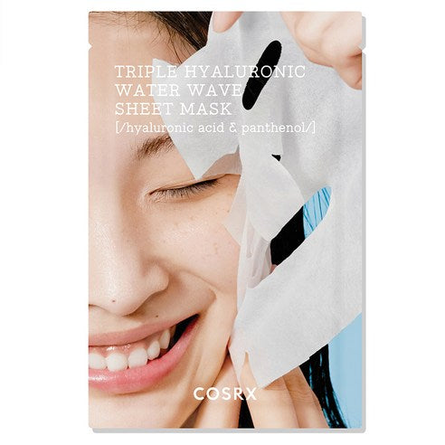 Hydrium Triple Hyaluronic Water Wave Sheet Mask (10 Sheets), COSRX COSRX Sheet Mask