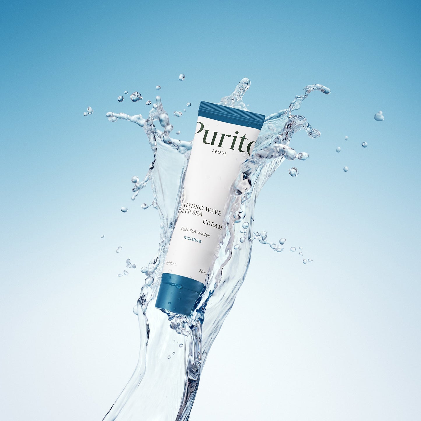 Hydro Wave Deep Sea Cream 50ml, PURITO PURITO SEOUL Face Cream