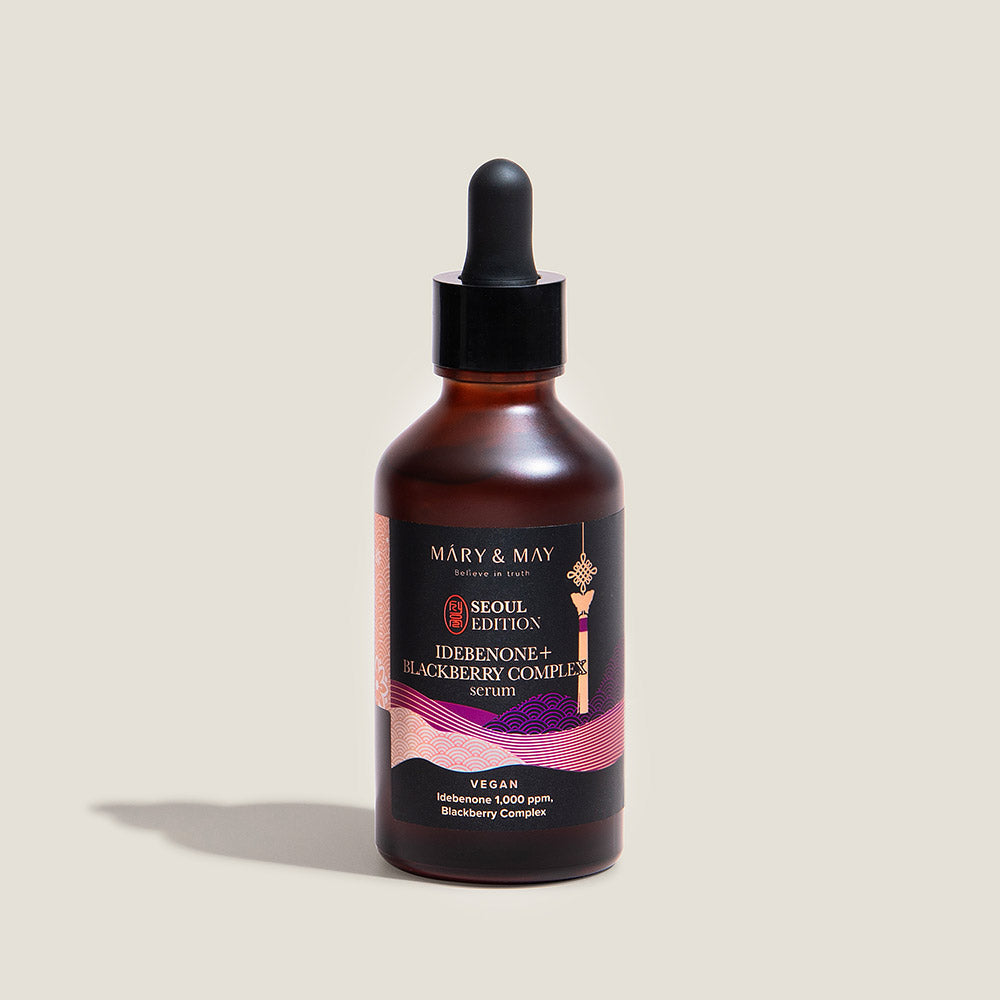 Idebenone + Blackberry Complex Serum 80ml, MARY & MAY MARY & MAY Anti-Aging Serum
