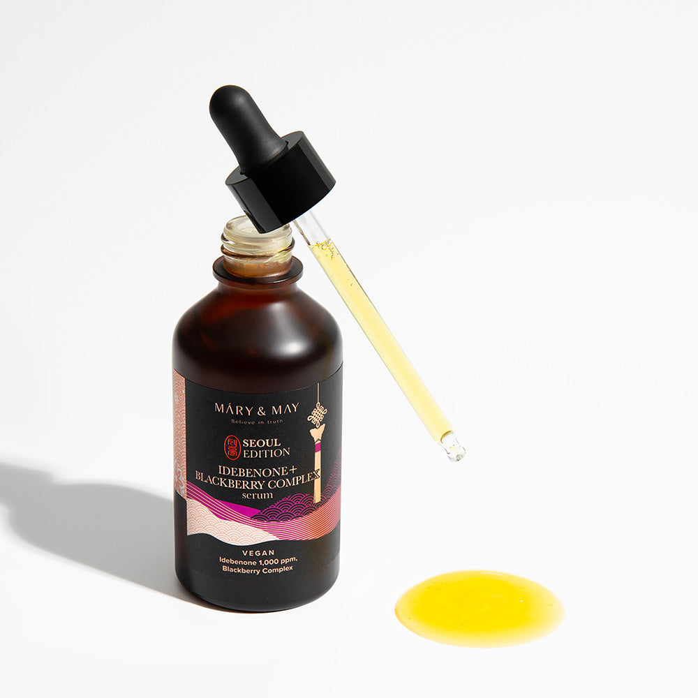 Idebenone + Blackberry Complex Serum 80ml, MARY & MAY MARY & MAY Anti-Aging Serum