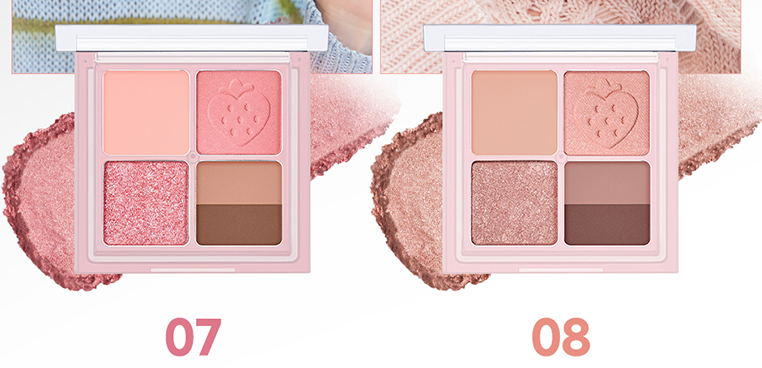 Ink Pocket Shadow Palette 1.6gx4, peripera peripera Eyeshadow