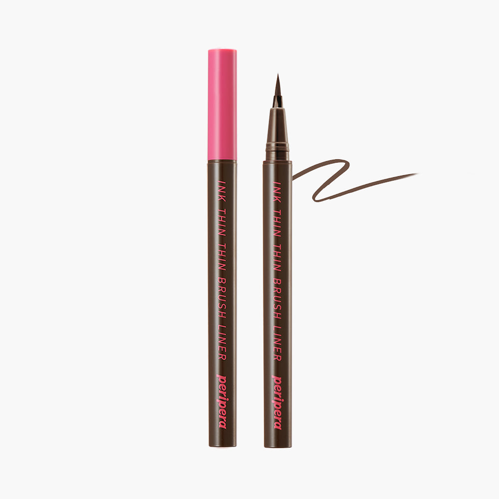 Ink Thin Thin Brush Liner 0.5g (2color), peripera peripera Eyeliner
