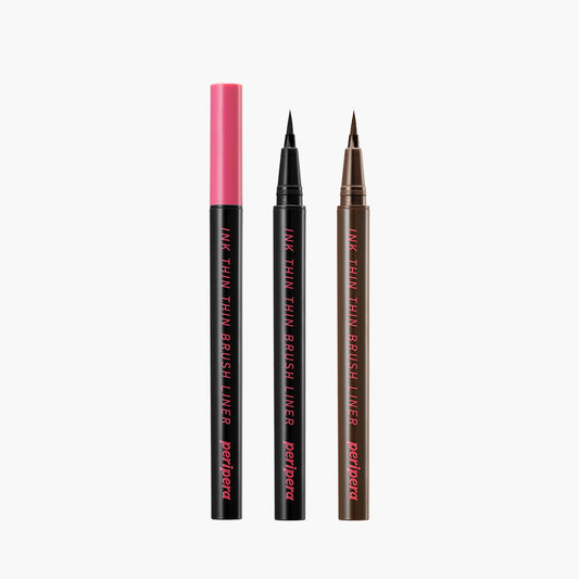 Ink Thin Thin Brush Liner 0.5g (2color), peripera peripera Eyeliner