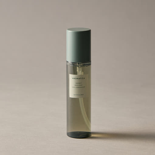 Inspirit Body Mist Basil & Bergamot 120ml, AROMATICA AROMATICA Body Mist