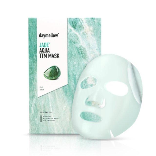 Jade Aqua TTM Mask 27ml X 10ea, daymellow daymellow Sheet Mask