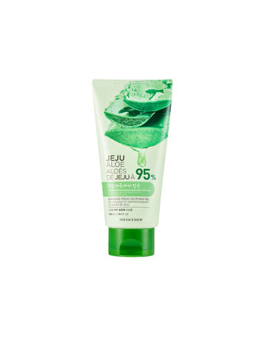 Jeju Aloe Fresh Soothing Gel 300ml (Tube), THE FACE SHOP THE FACE SHOP Soothing Gel