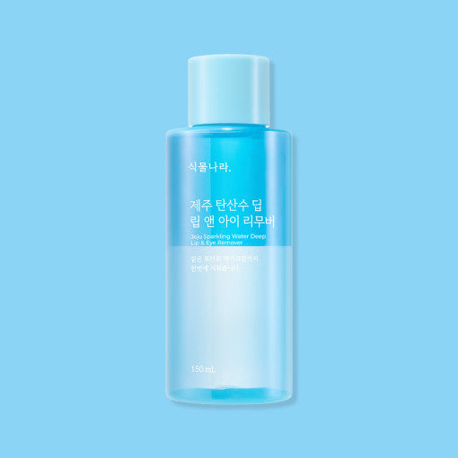 Jeju Sparkling Water Quick Lip & Eye Remover 150ml, Shingmulnara Shingmulnara Lip & Eye Remover