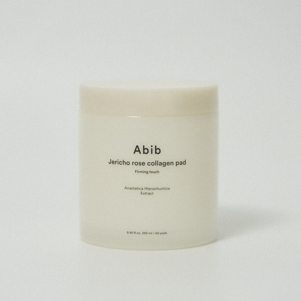 Jericho rose collagen pad Firming touch 60 Pads, Abib Abib Balancing Toner