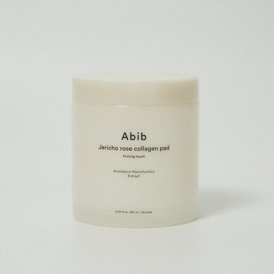 Jericho rose collagen pad Firming touch 60 Pads, Abib Abib Balancing Toner