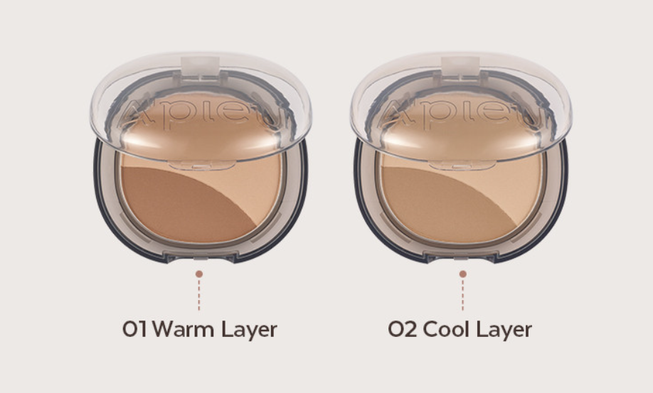 Juicy Pang Layering Shading 7g (2 Colors),A'pieu A'pieu Face Shading