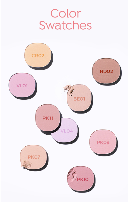 Juicy Pang Pastel Blusher 3.7g (9colors), A'pieu A'pieu Face Blush