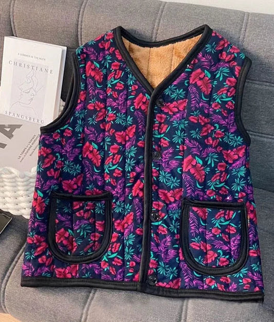K-Idol Trend Quilted Vest – Korean Hot Item (Retro Kimgang Style)