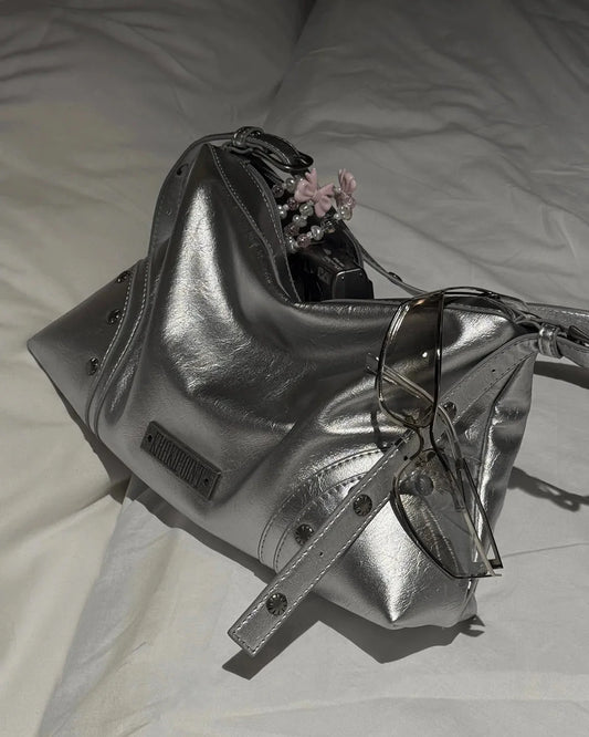 KHAKIPOINT Stud Shoulder Bag KHAKIPOINT Bag