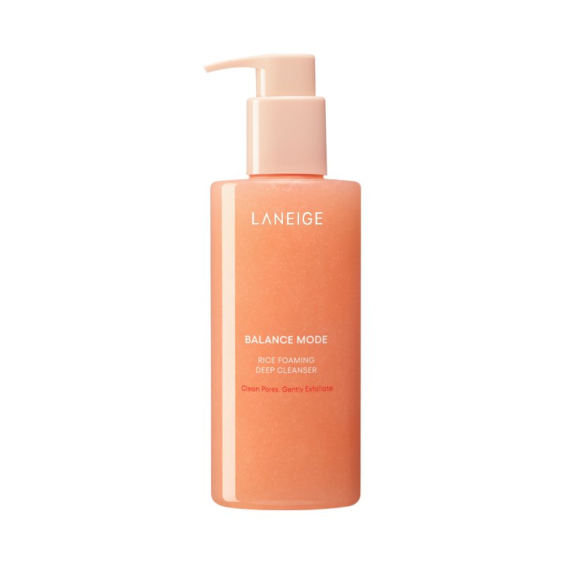 LANEIGE Balance Mode Rice Foaming Deep Cleanser 250ml LANEIGE Cleansing Foam