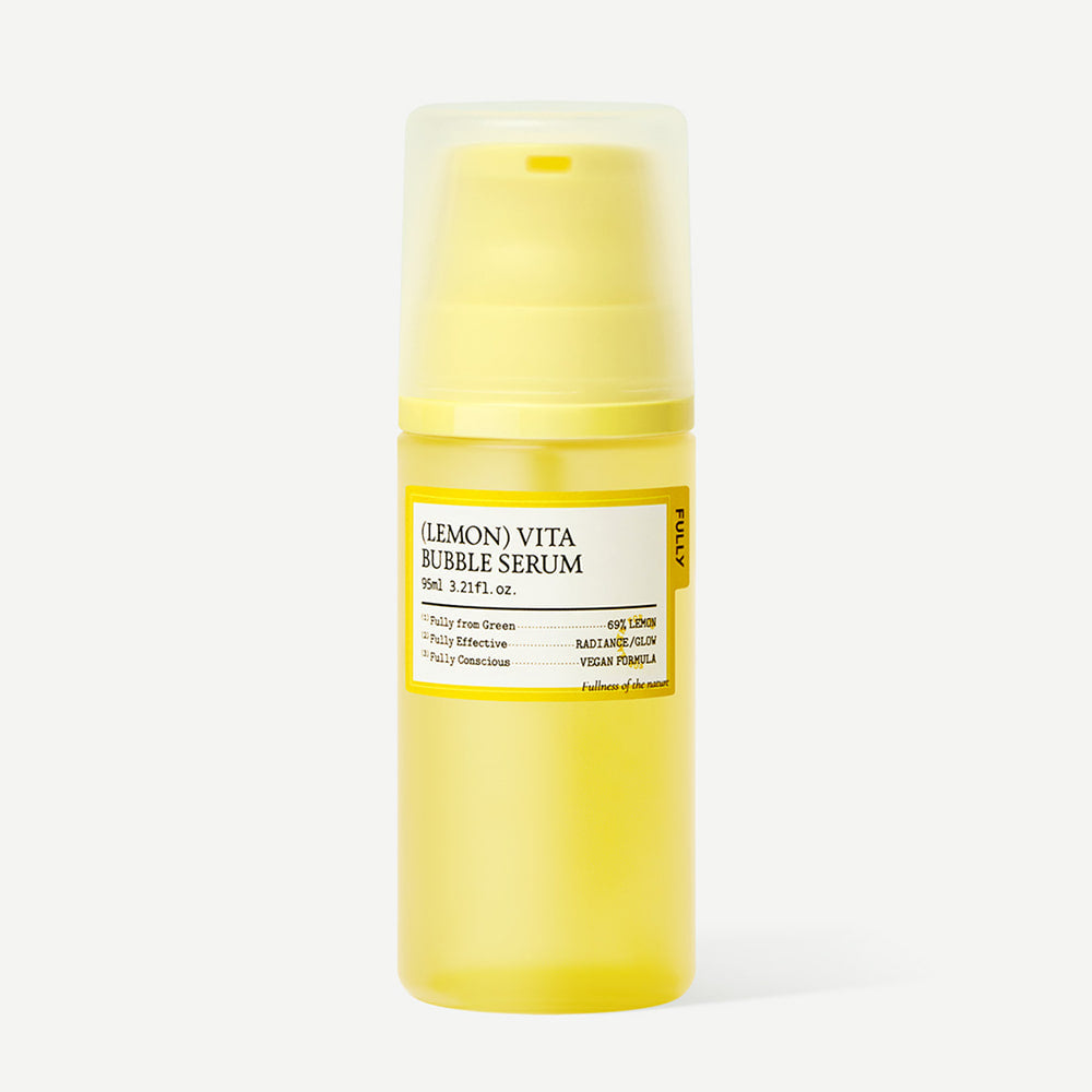 LEMON VITA BUBBLE SERUM 95ml, FULLY FULLY Brightening Serum
