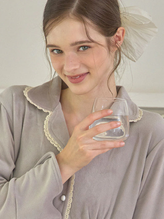 LUNALUZ WOMEN_Ronique Mink Spandex dress pajama LUNALUZ Dress pajama